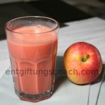 Apfel-Karotte-Drink